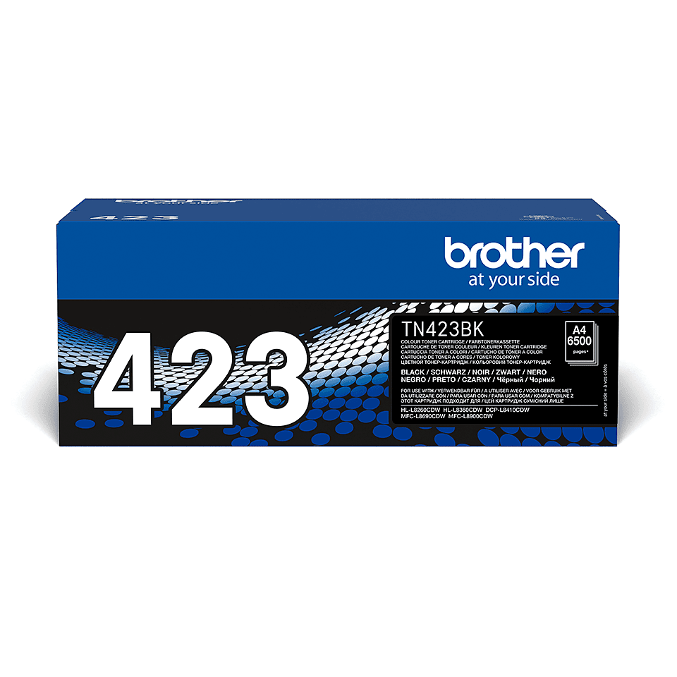 Tonerbild für Brother TN-423BK Tonerkartusche – Schwarz