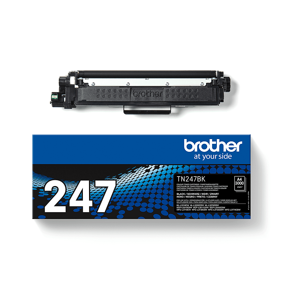 Tonerbild für Brother TN-247BK Tonerkartusche – Schwarz
