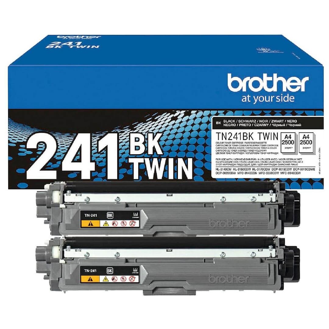 Tonerbild für Brother TN-241BKTWIN Toner Multipack Schwarz