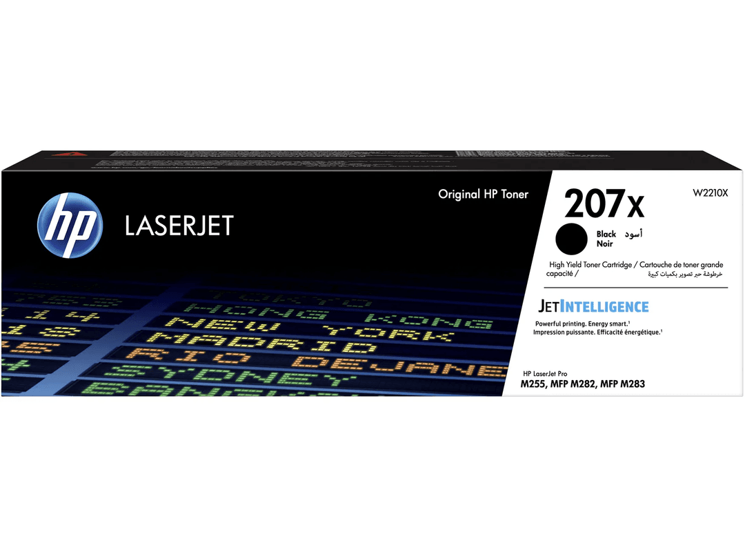 Tonerbild für HP 207X Schwarz Original LaserJet Tonerkartusche