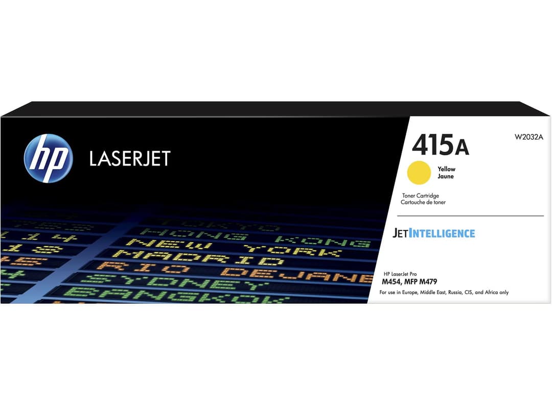 Tonerbild für HP 415A Gelb Original LaserJet Tonerkartusche