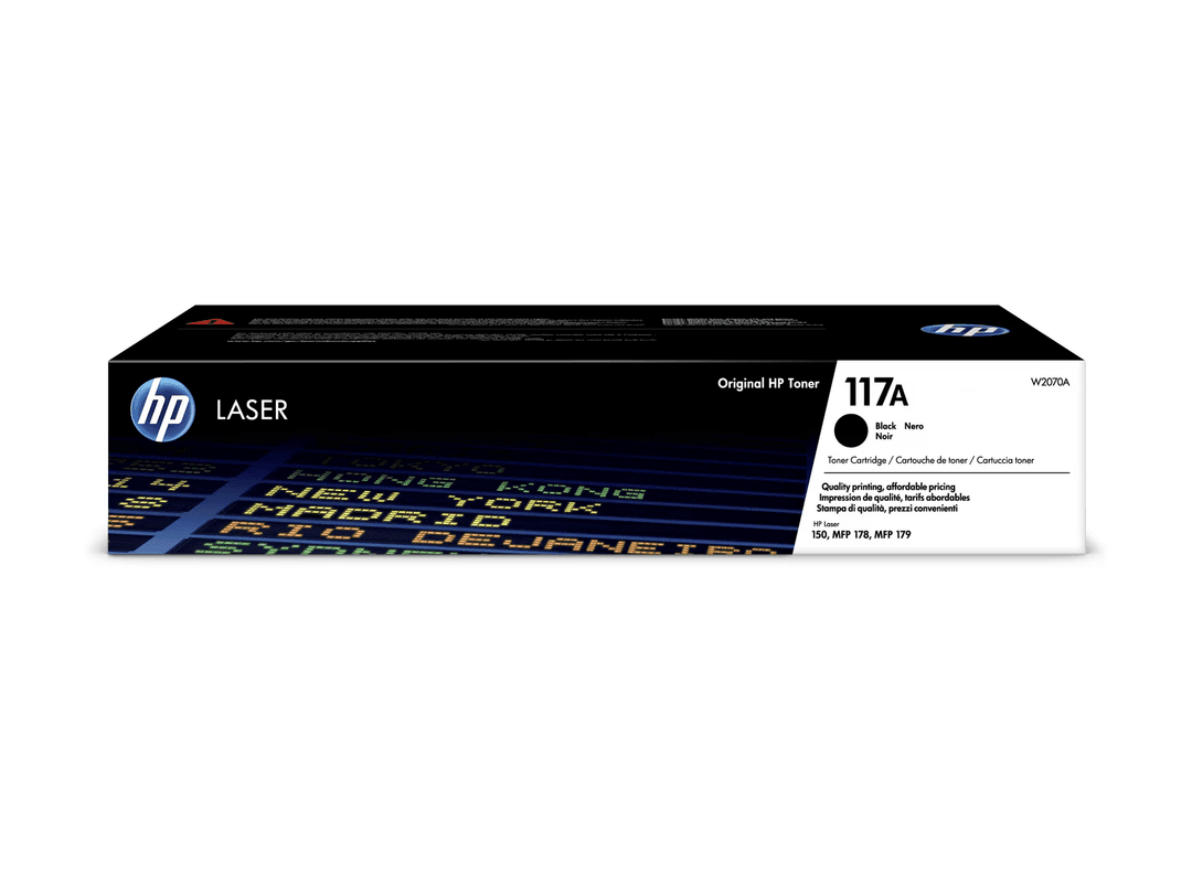 Tonerbild für HP 117A Schwarz Original Laser Tonerkartusche