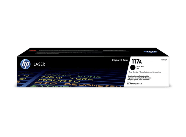 HP 117A Schwarz Original Laser Tonerkartusche