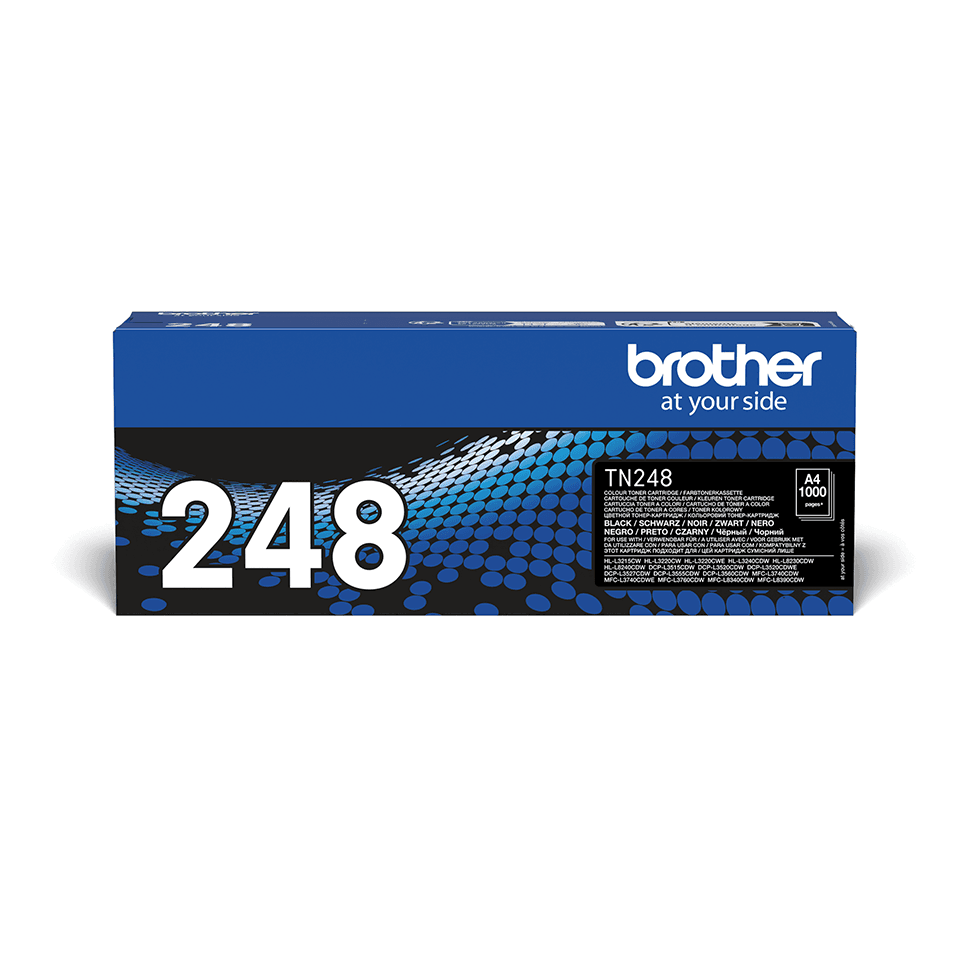 Tonerbild für Original Brother TN-248BK Toner - Schwarz