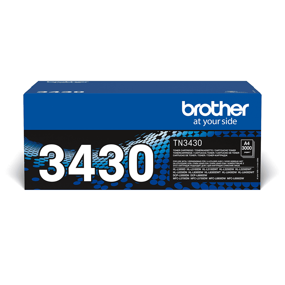 Tonerbild für Brother TN-3430 Tonerkartusche – Schwarz