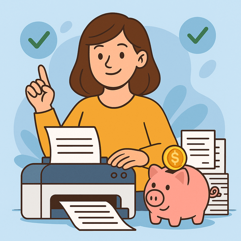 7 Tipps, wie du Toner sparst und trotzdem professionell druckst
