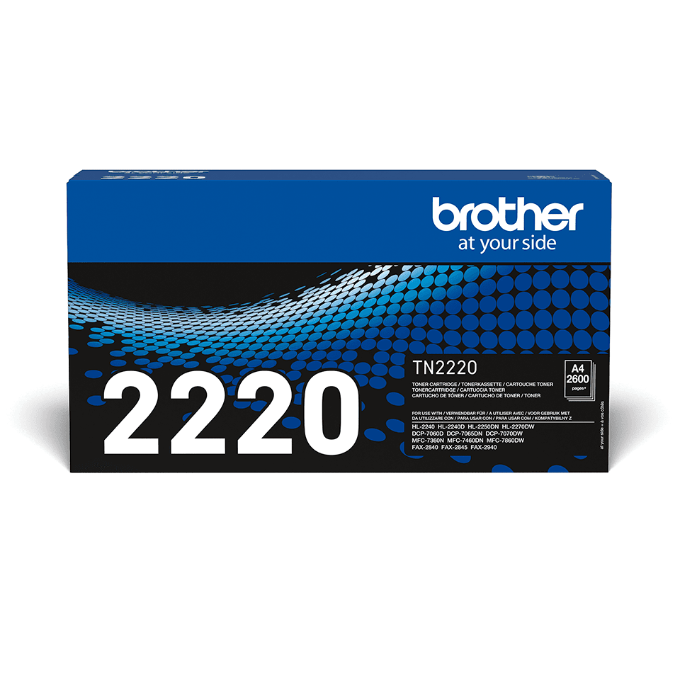 Tonerbild für Brother TN-2220 Tonerkartusche – Schwarz
